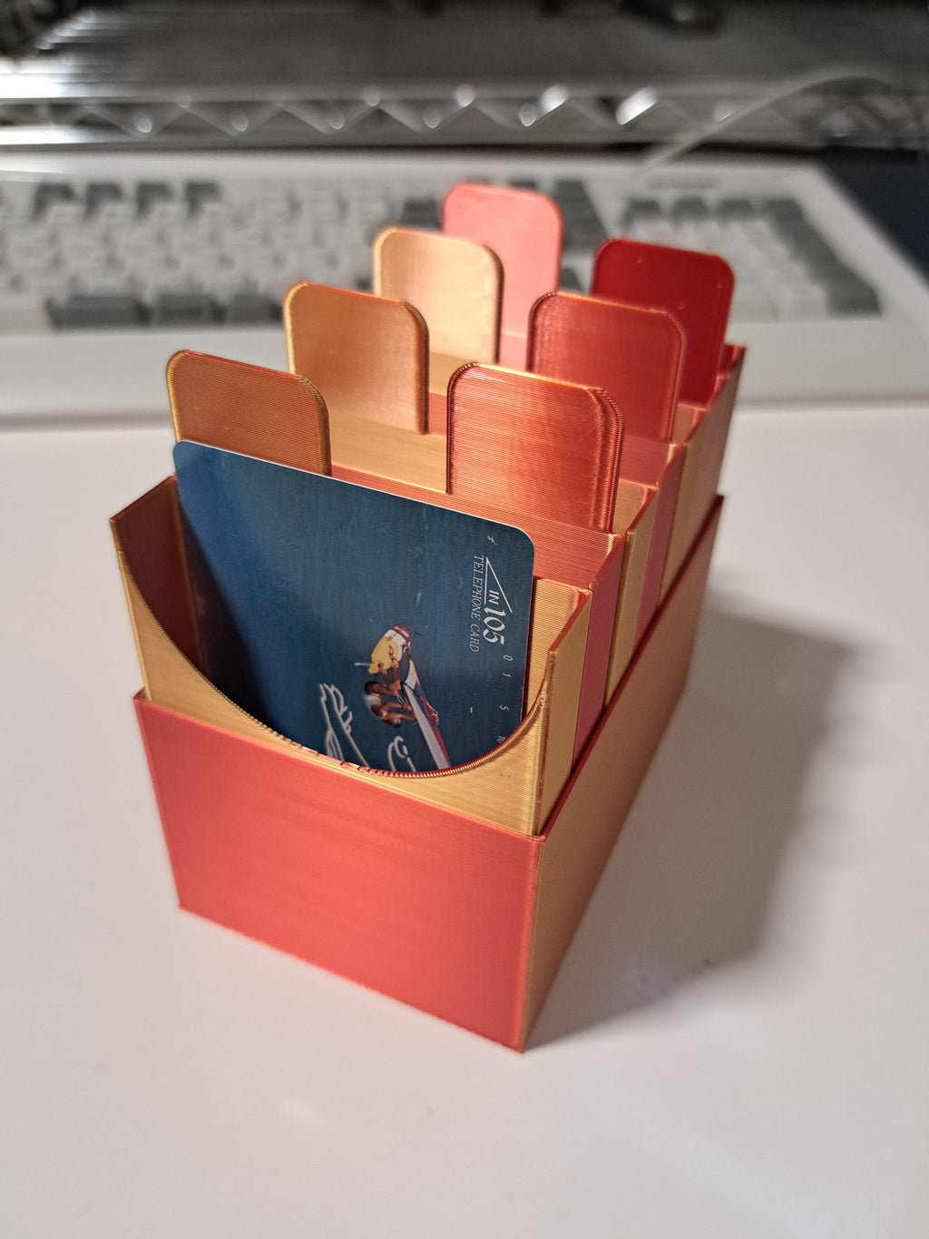 7 slot box organiser