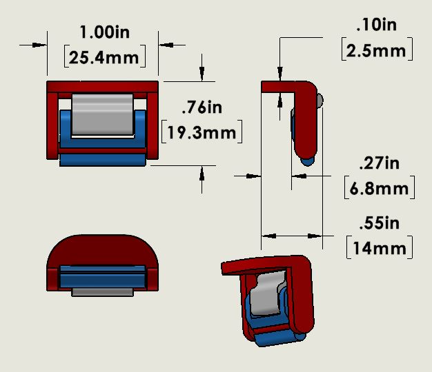 Small Toggle Latch