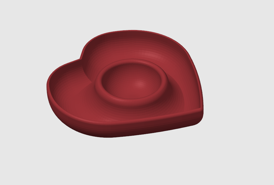Heart shaped egg holder / cup Egg-ceptional Heart