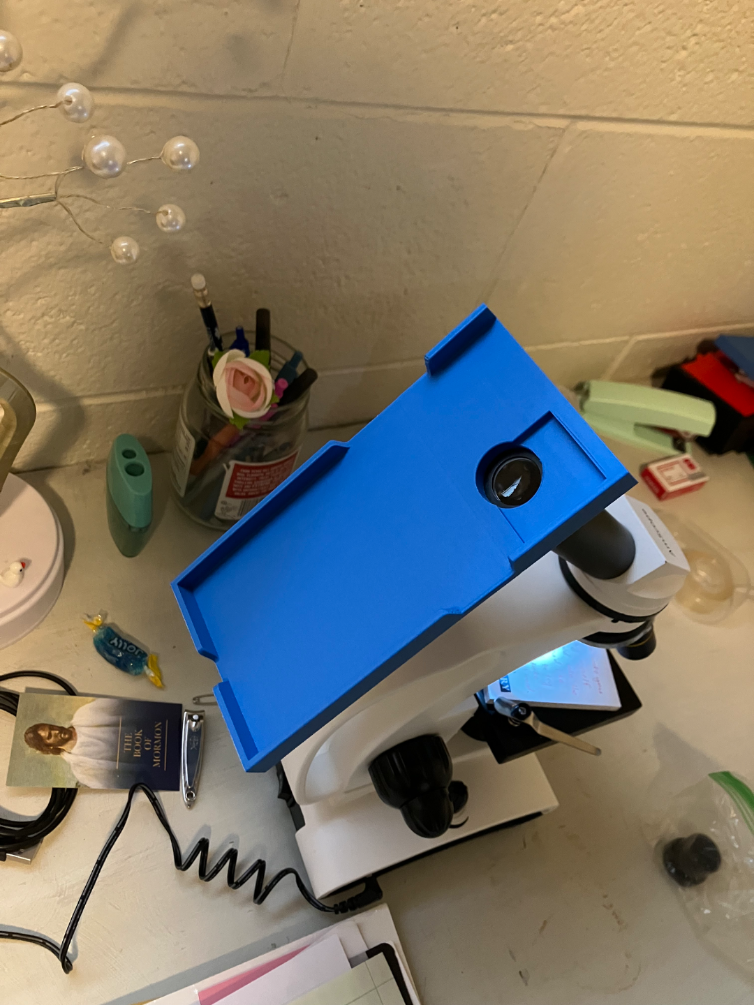 Microscope Phone Camera Adapter