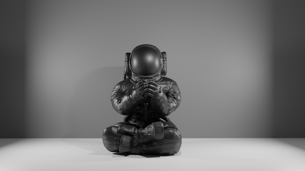 Praying Astronaut