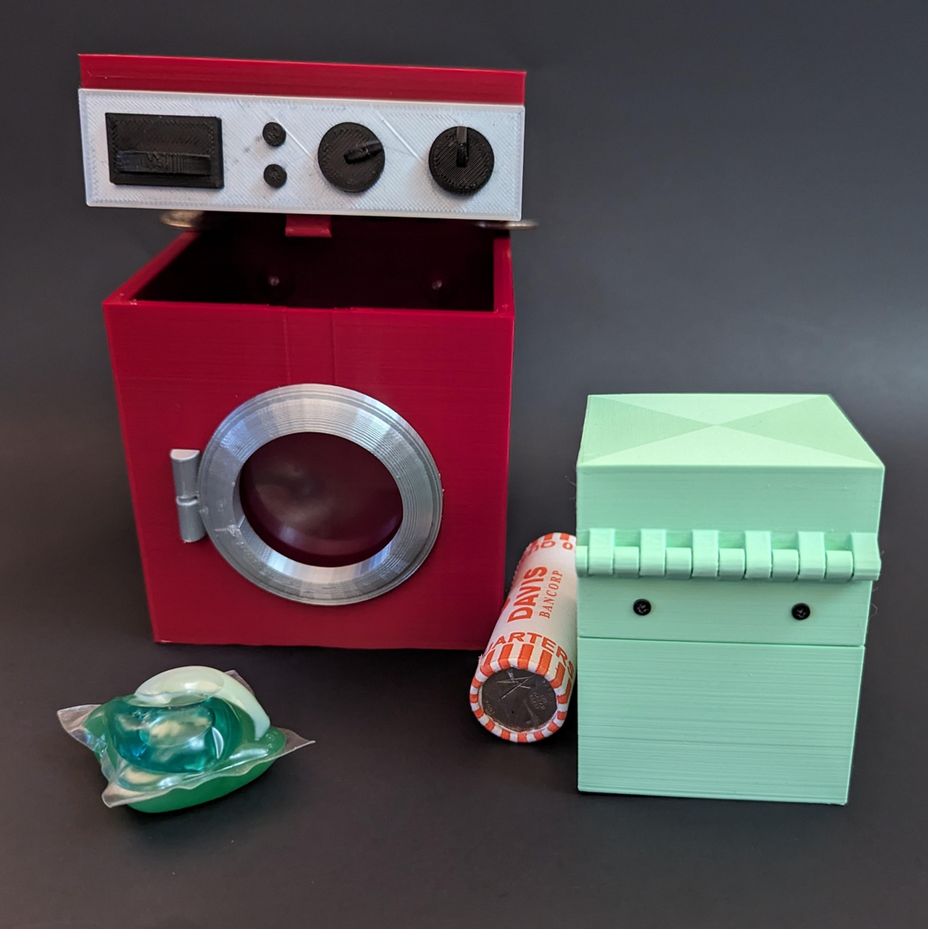 Washing Machine Container Box