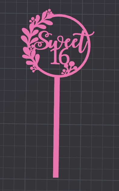 Cake/Vase Topper