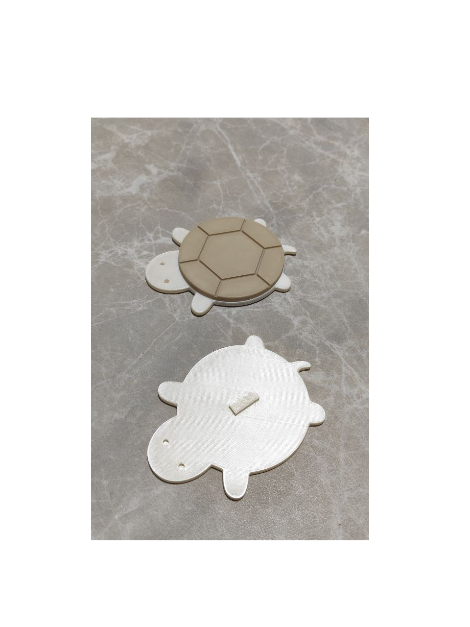 Cute coffee turtle coaster - NO AMS NEEDED!