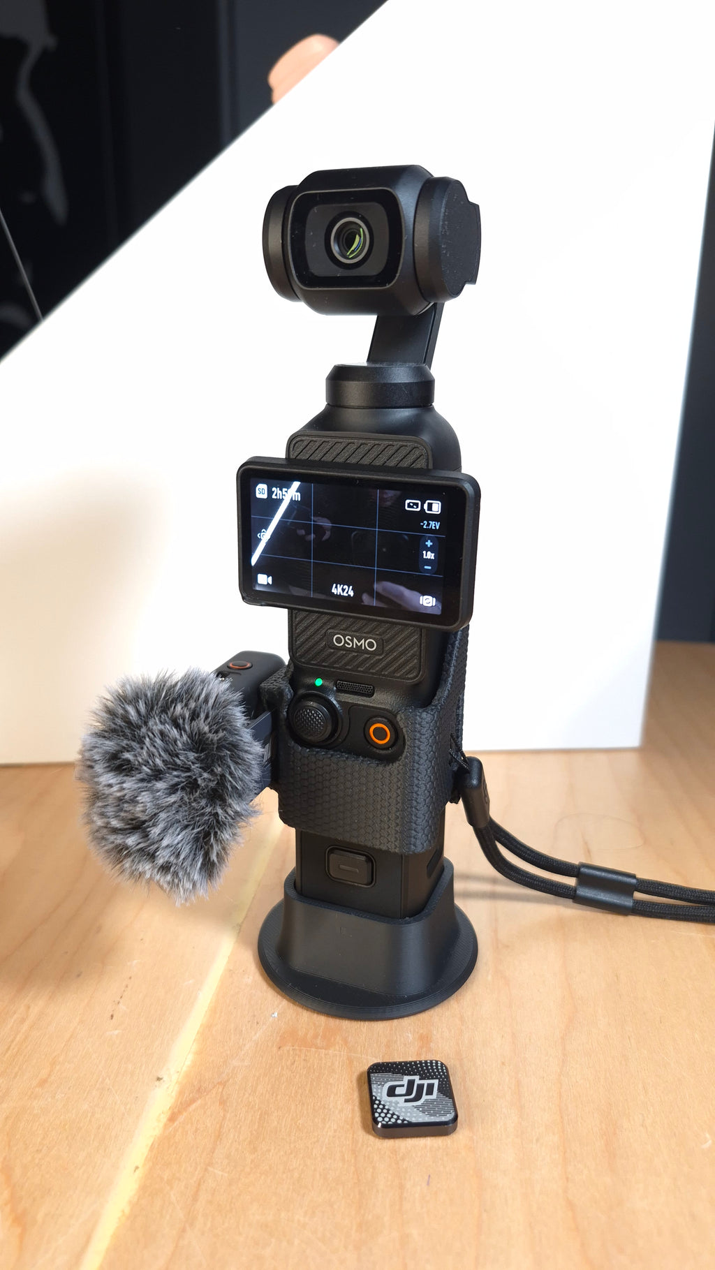 Compact Round Base for Osmo Pocket 3 & 4