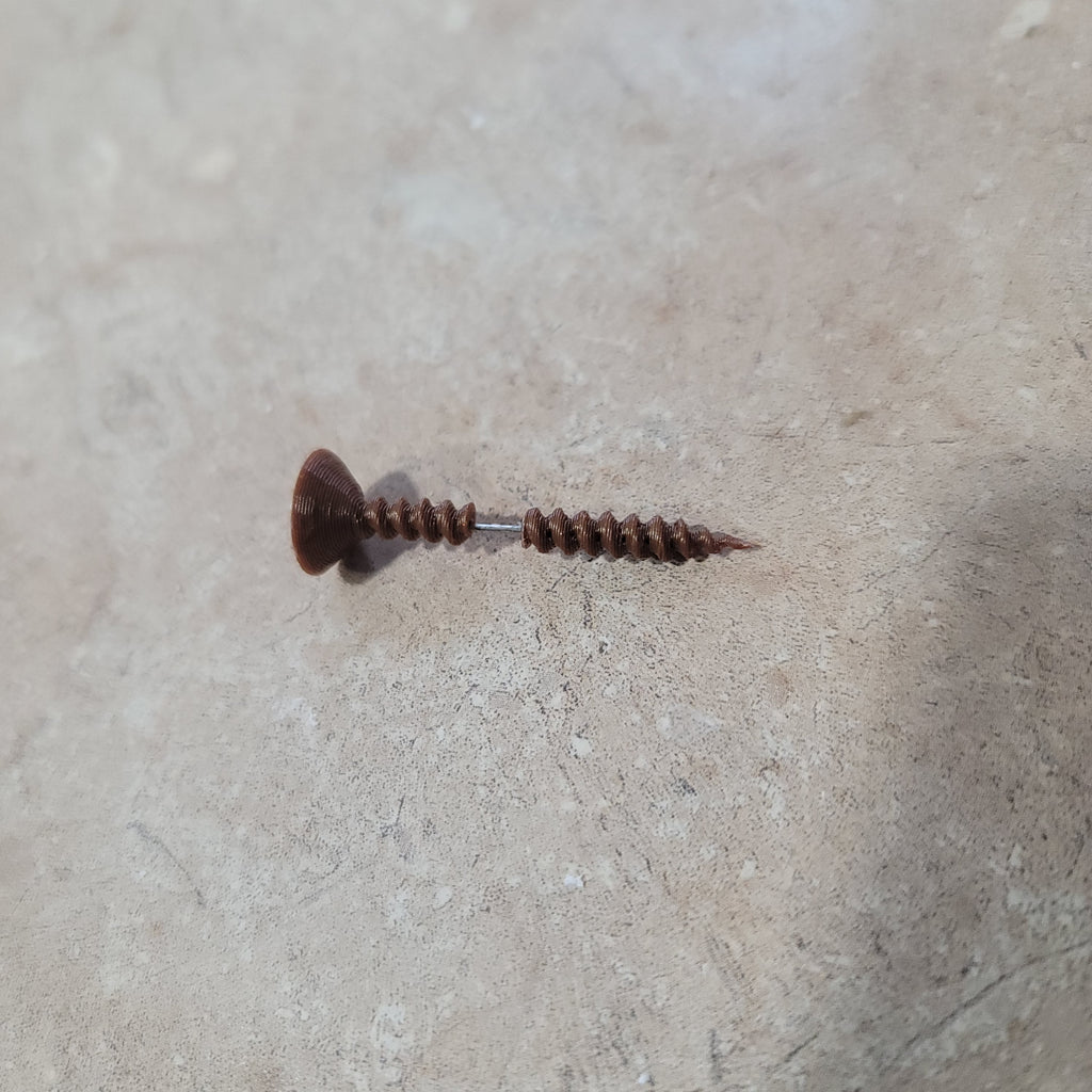 Screw Earing With Staple Stud