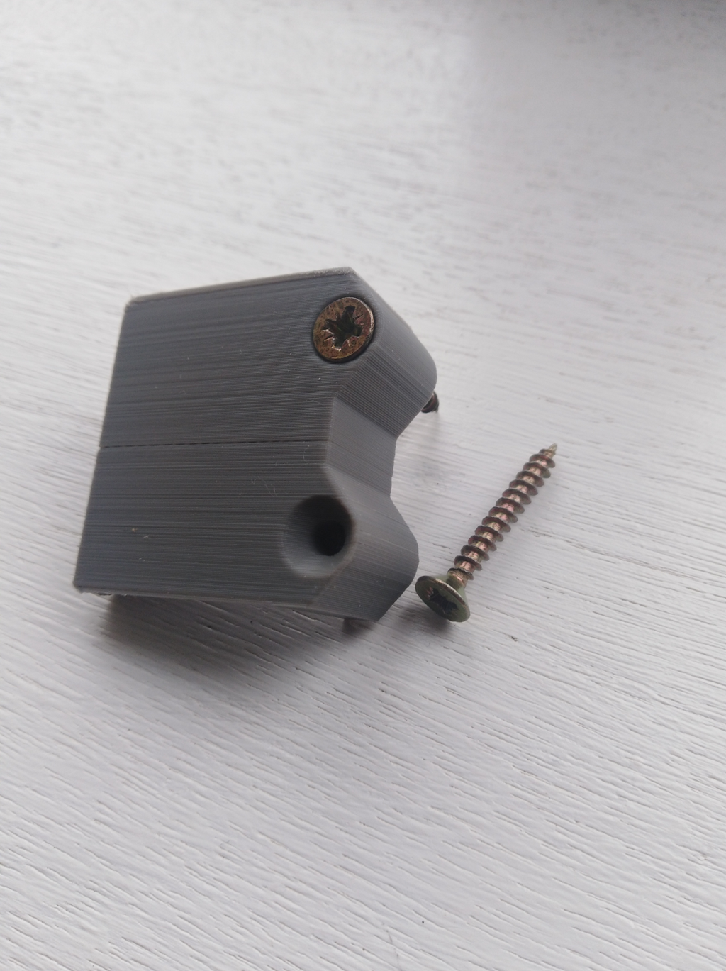 Under desk headset hook