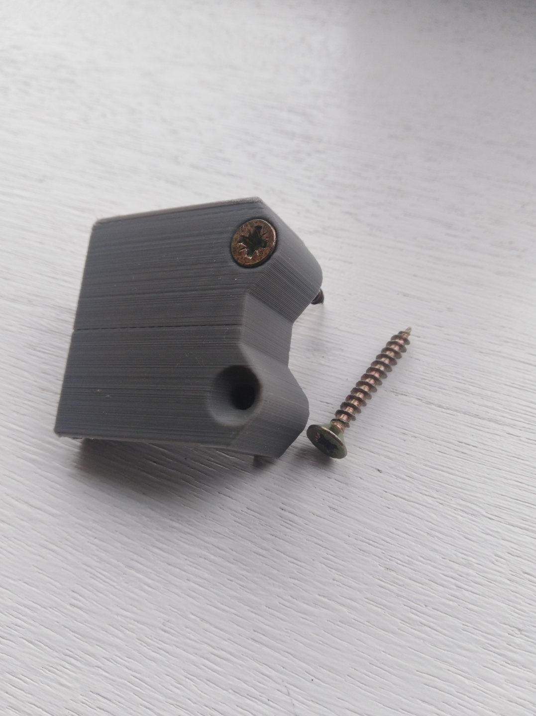 Under desk headset hook