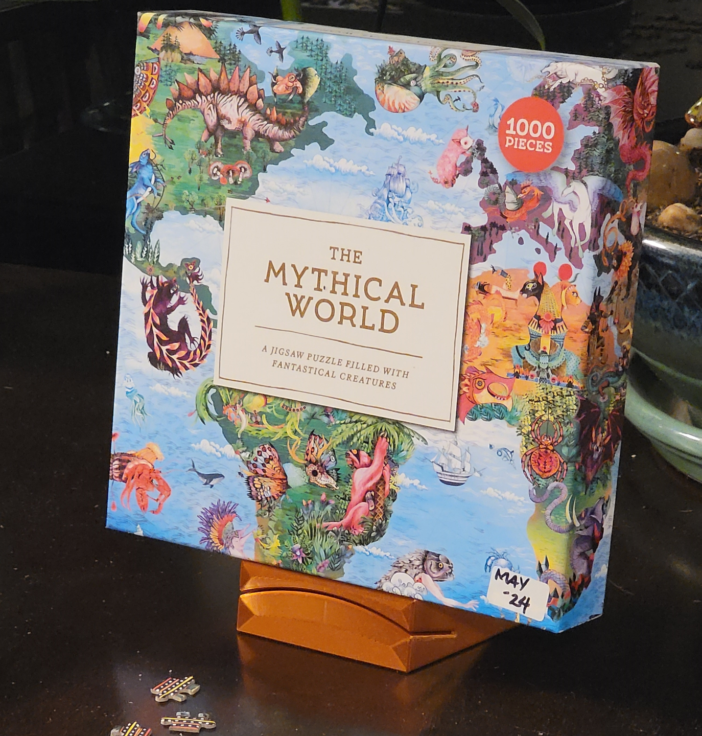 Jigsaw Puzzle Art Box Stand