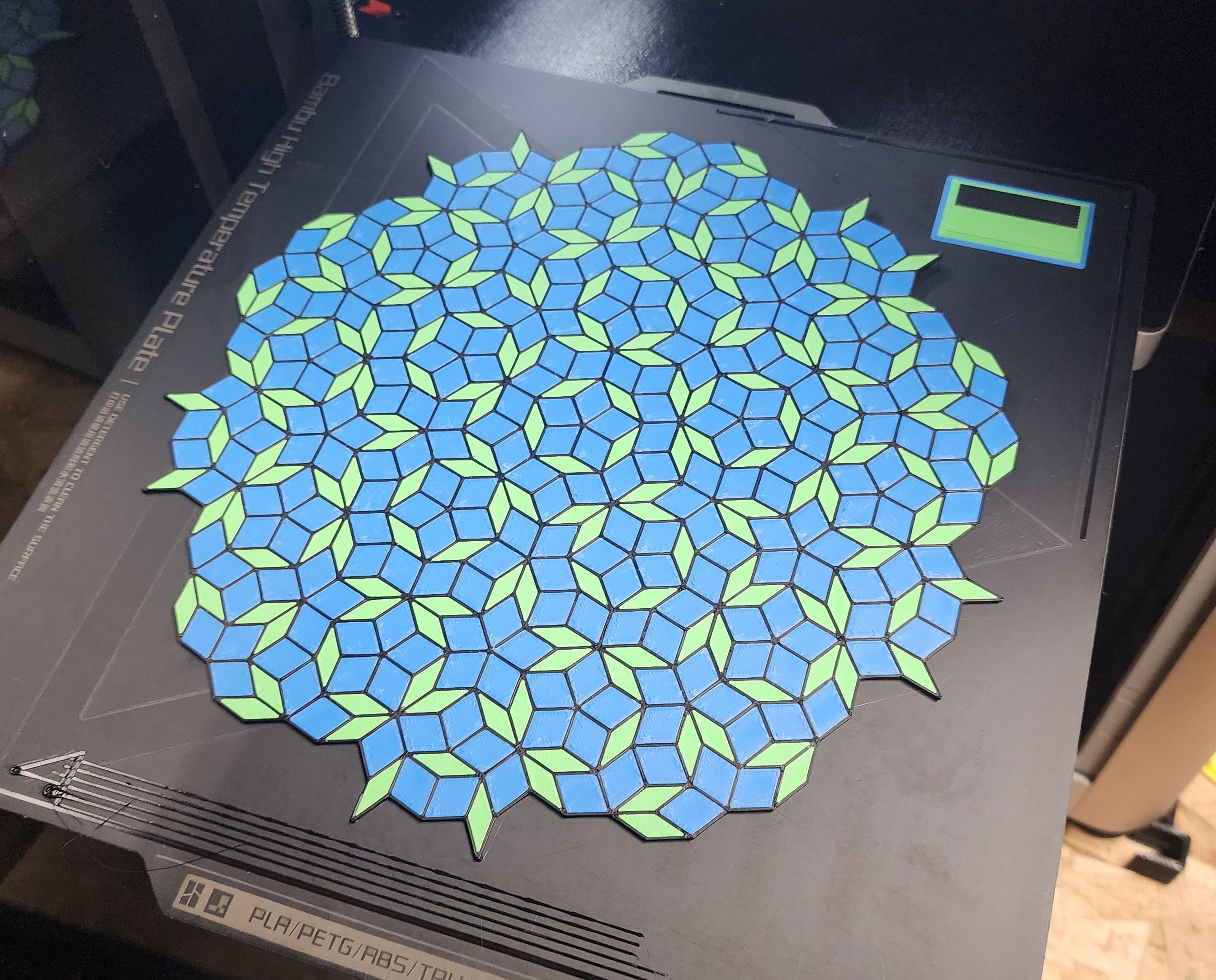 Penrose Tile Pattern for AMS