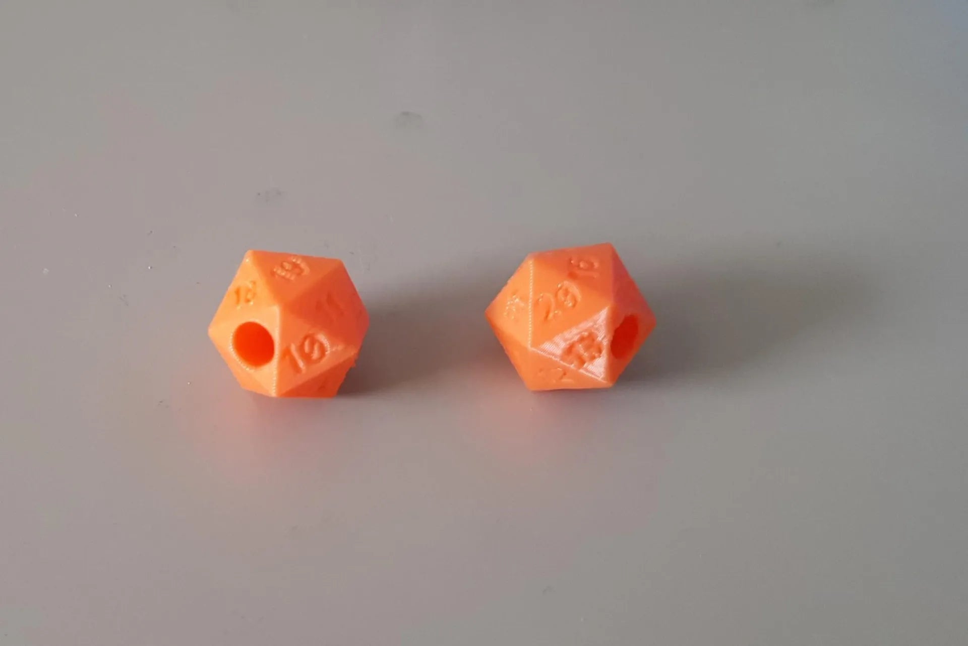 D20 Dice Beads (with numbers)