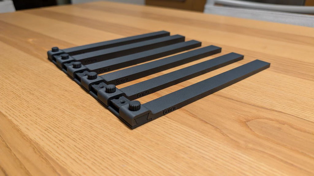 Precision & Adjustable Clay Depth Guiderail System