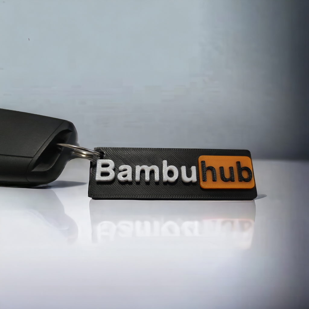 Bambuhub keychain/logo