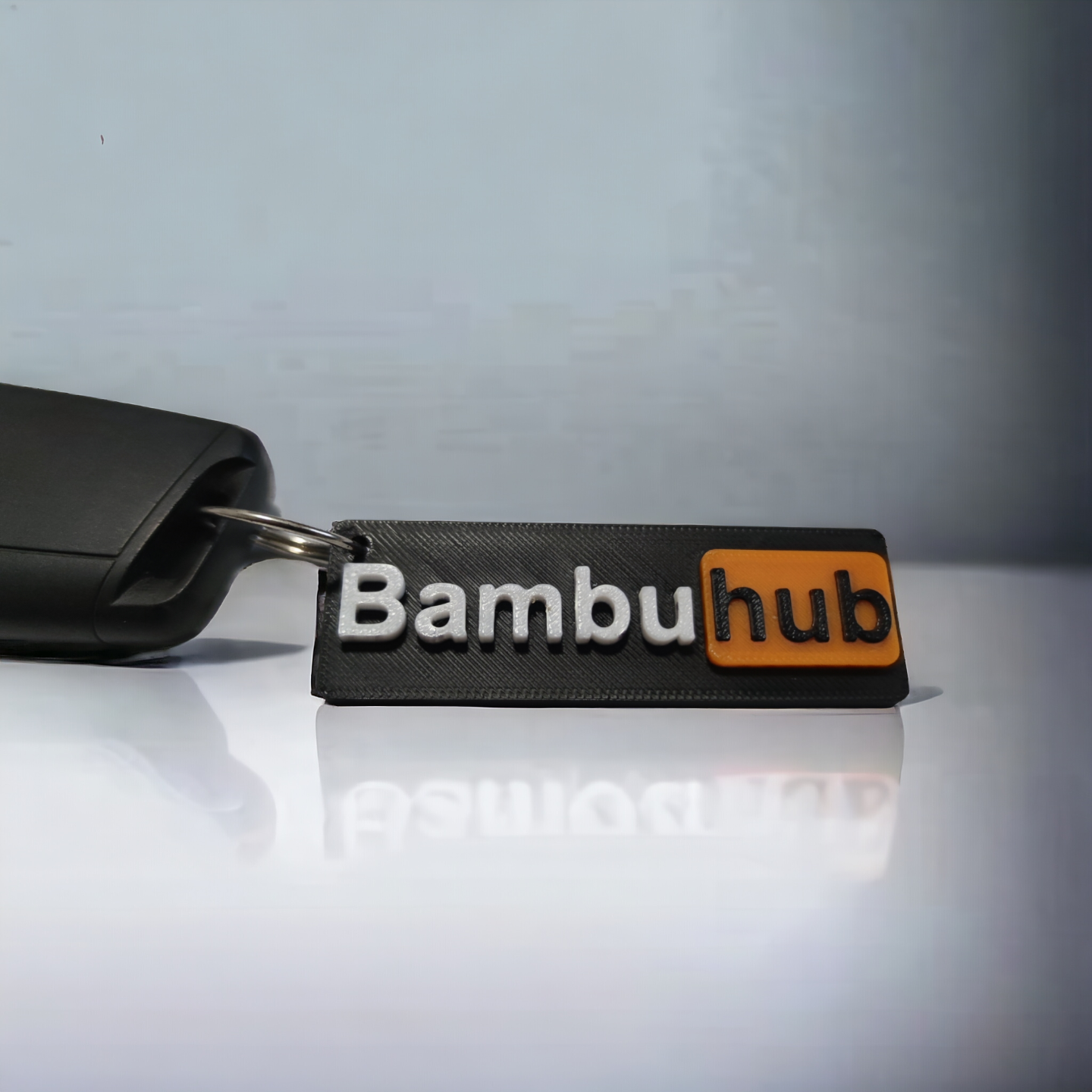 Bambuhub keychain/logo