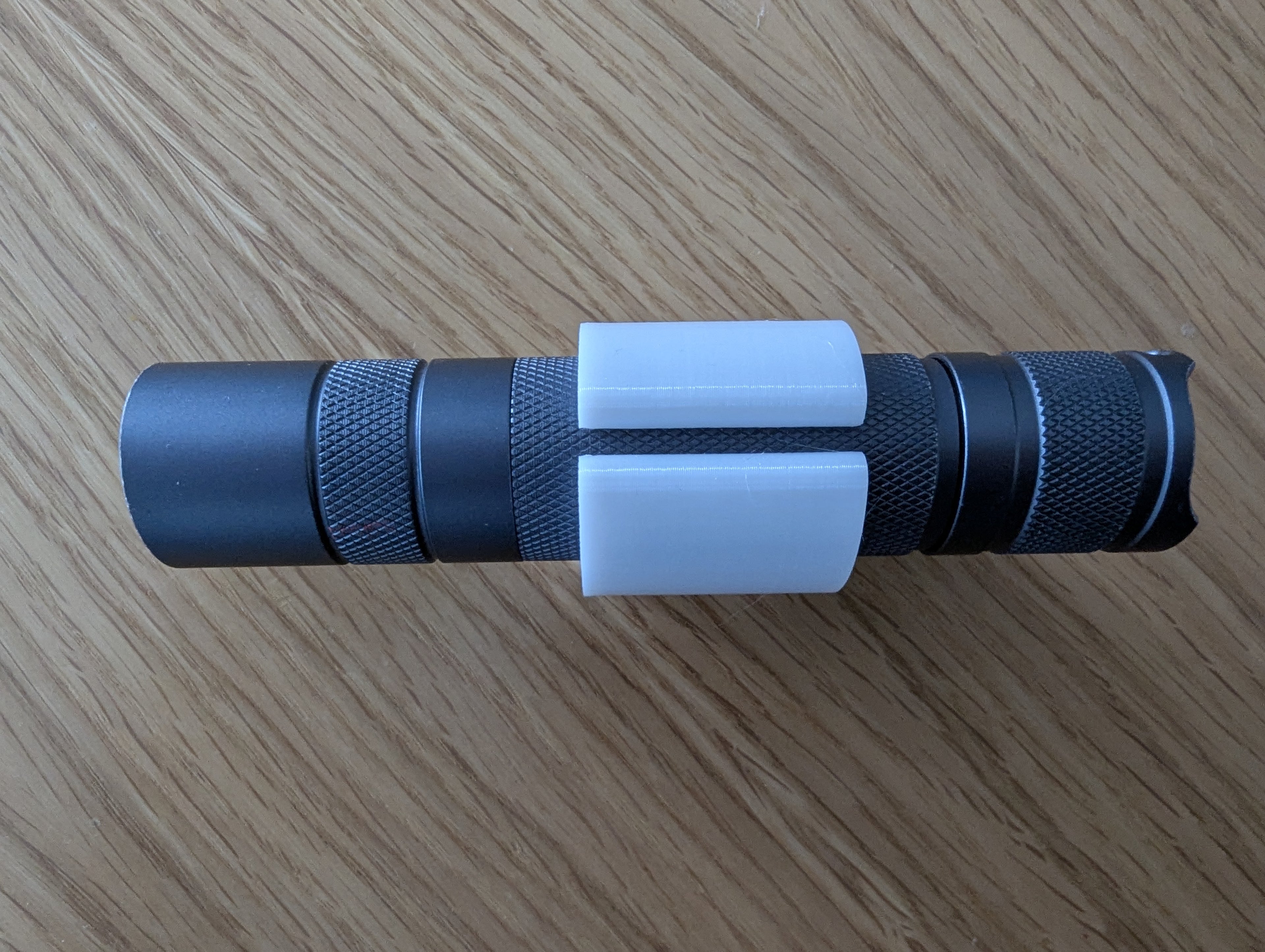 bicycle flashlight holder (Convoy S2+)