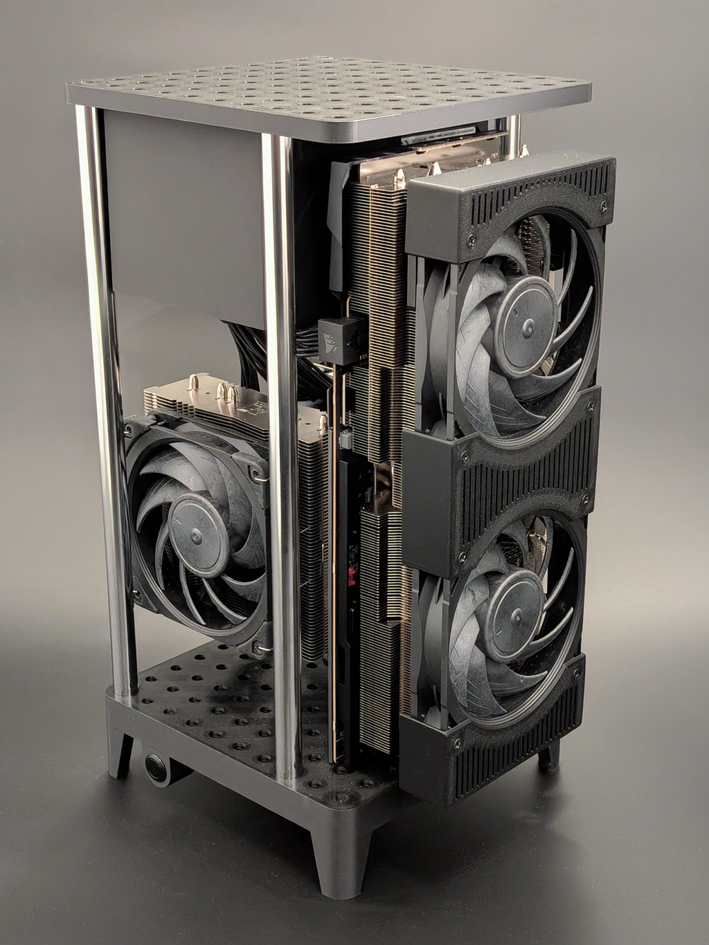 Open Frame ITX PC Case