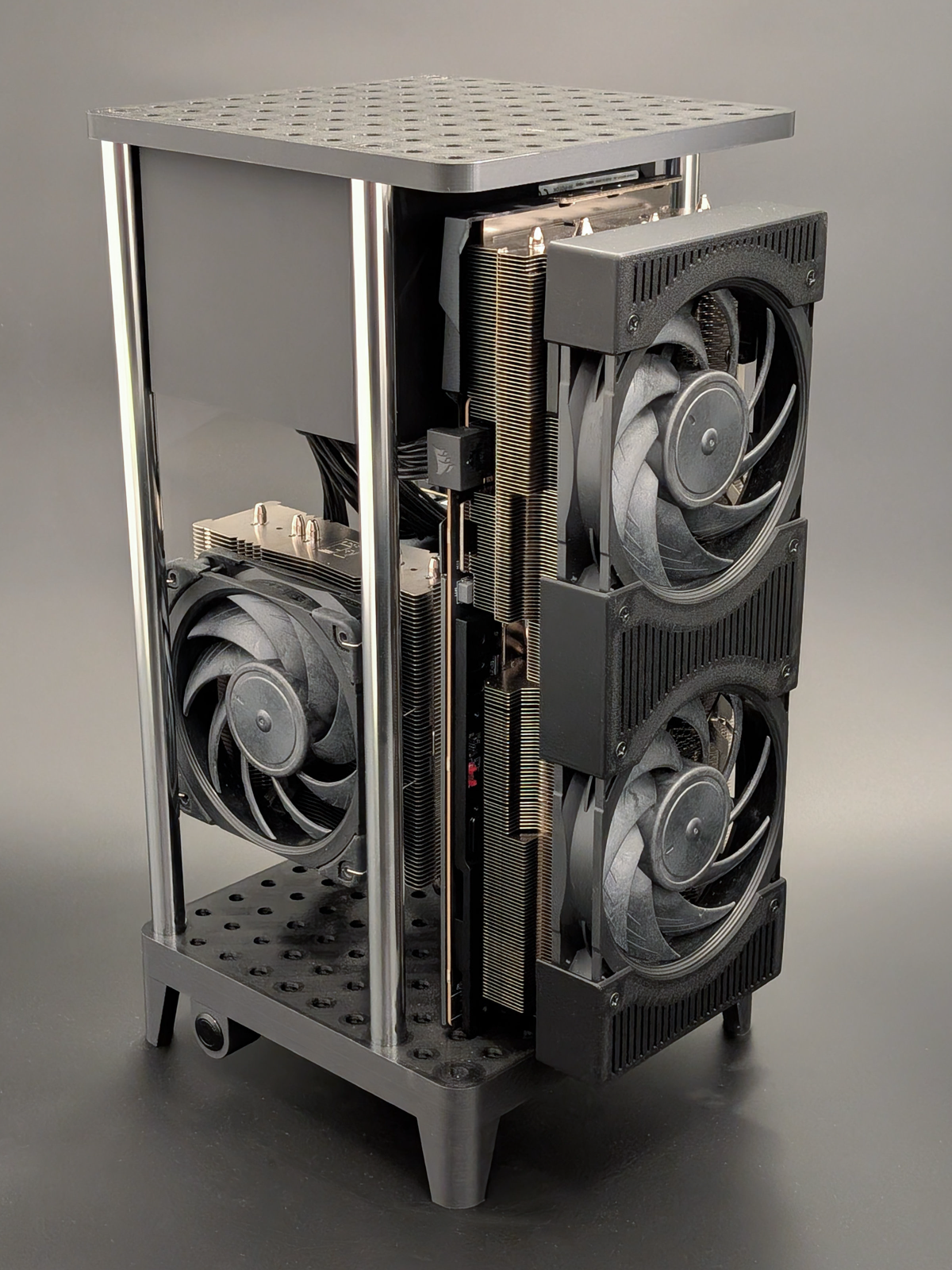 Open Frame ITX PC Case