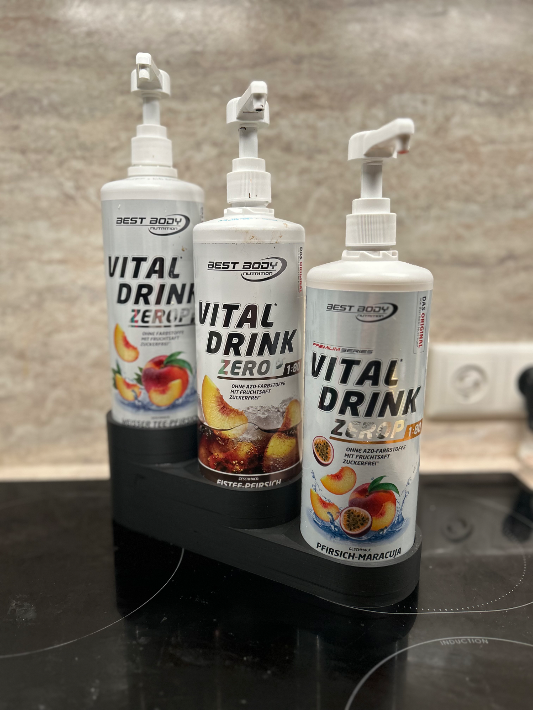 3 1L Syrup Stand