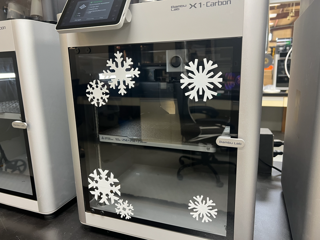 Snowflake Window Sticker