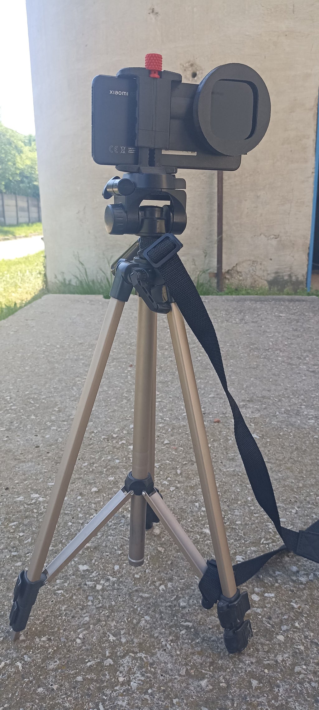 Phone tripod holder filter, stativ.