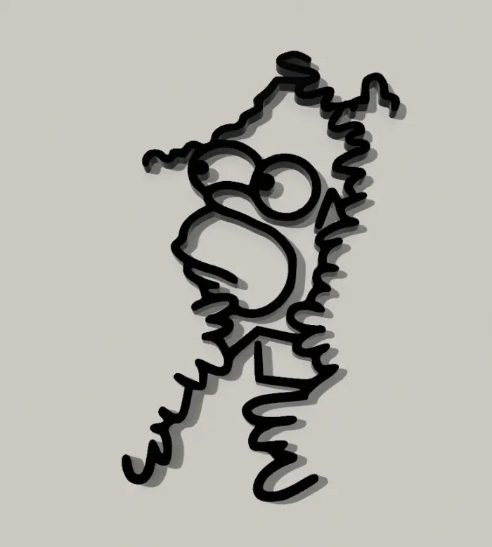 Homer Simpson Backs Into Bushes