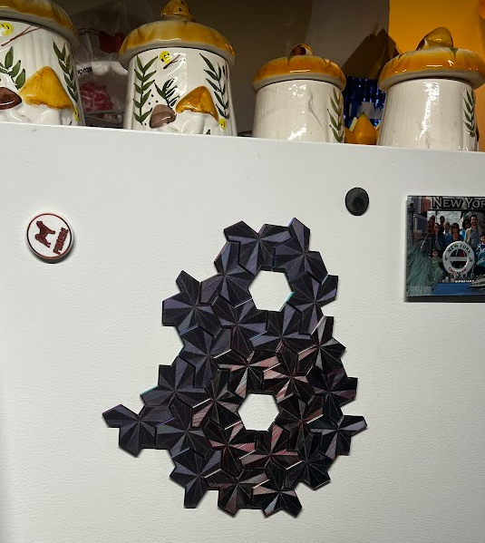 Magnetic Einstein Tile - Aperiodic Monotile