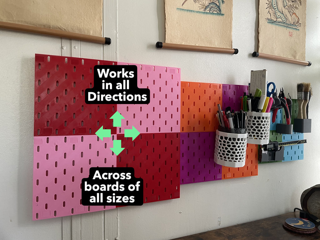 My take on IKEA Skadis Peg Board