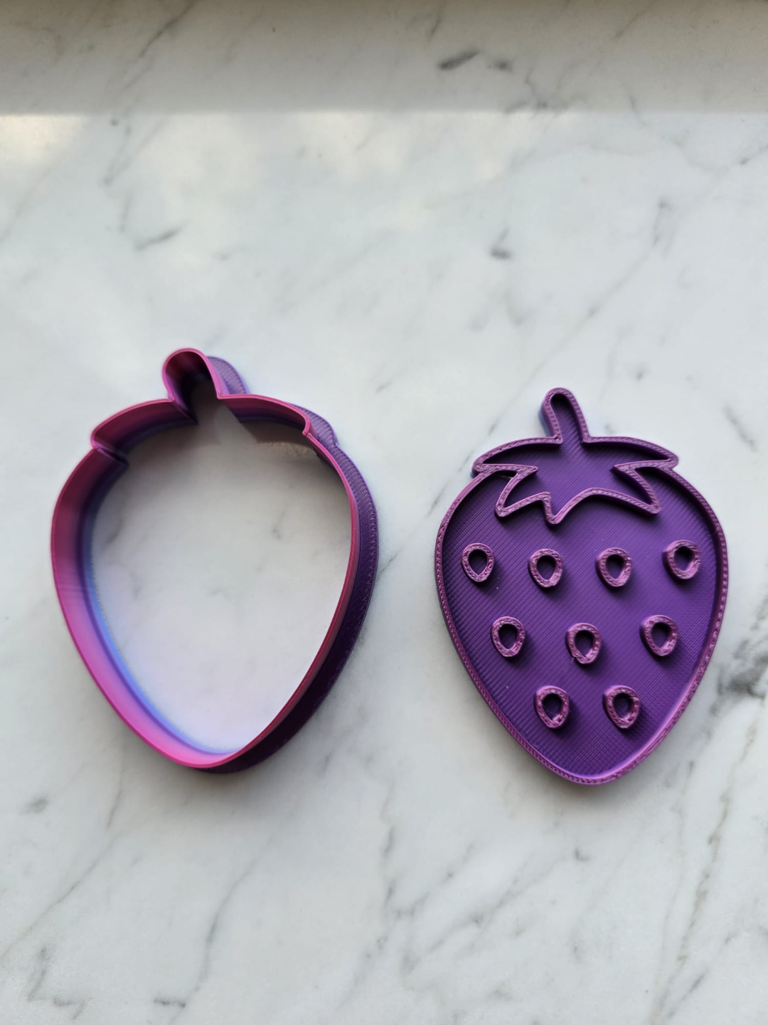 Strawberry Baking Cookie Cutter Shape Playdoh