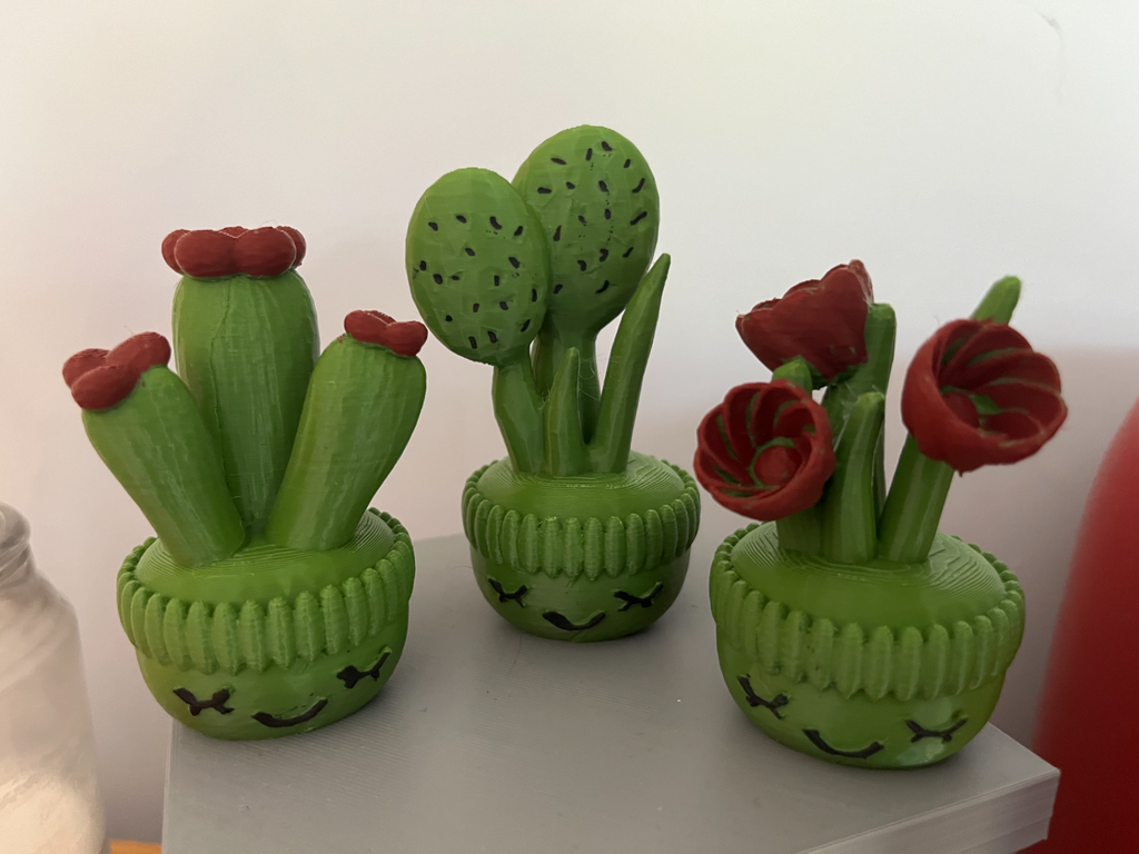 Cute Plants and Cactus Creatures