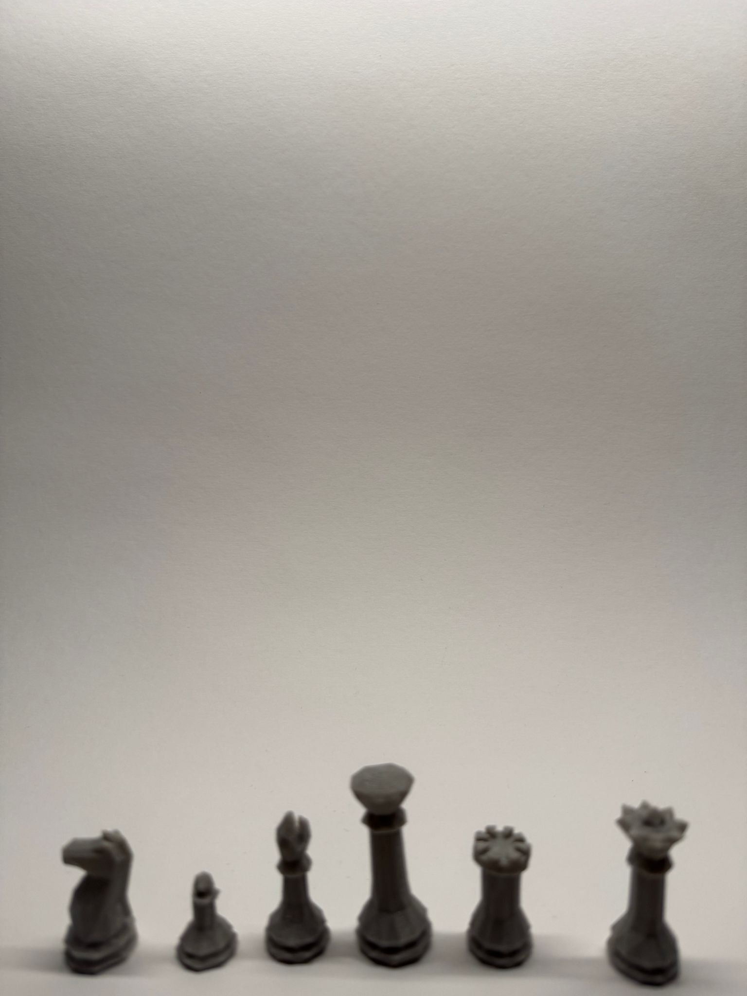 Low Poly Chess Figures