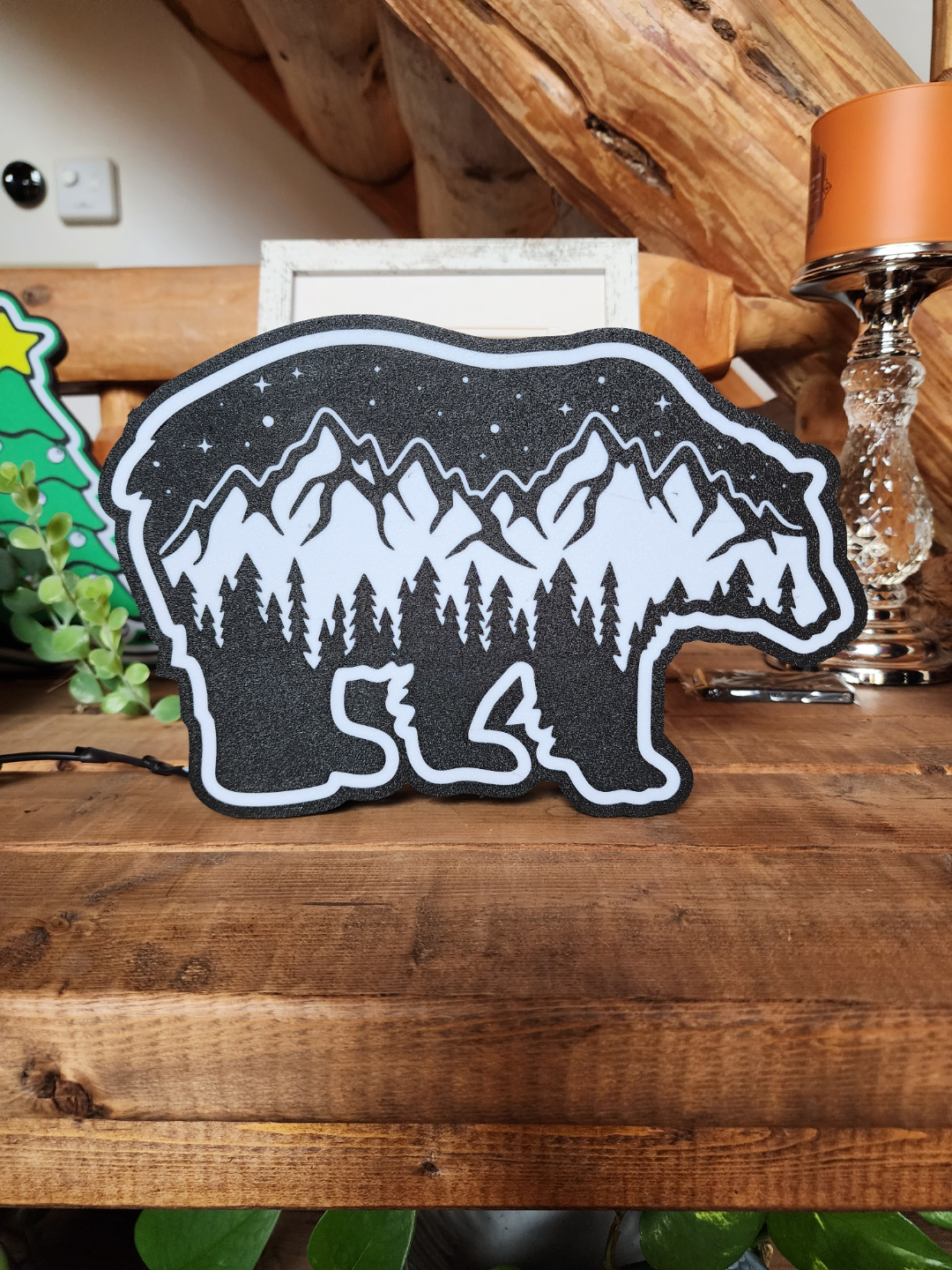 Bear Light Box LED Lamp