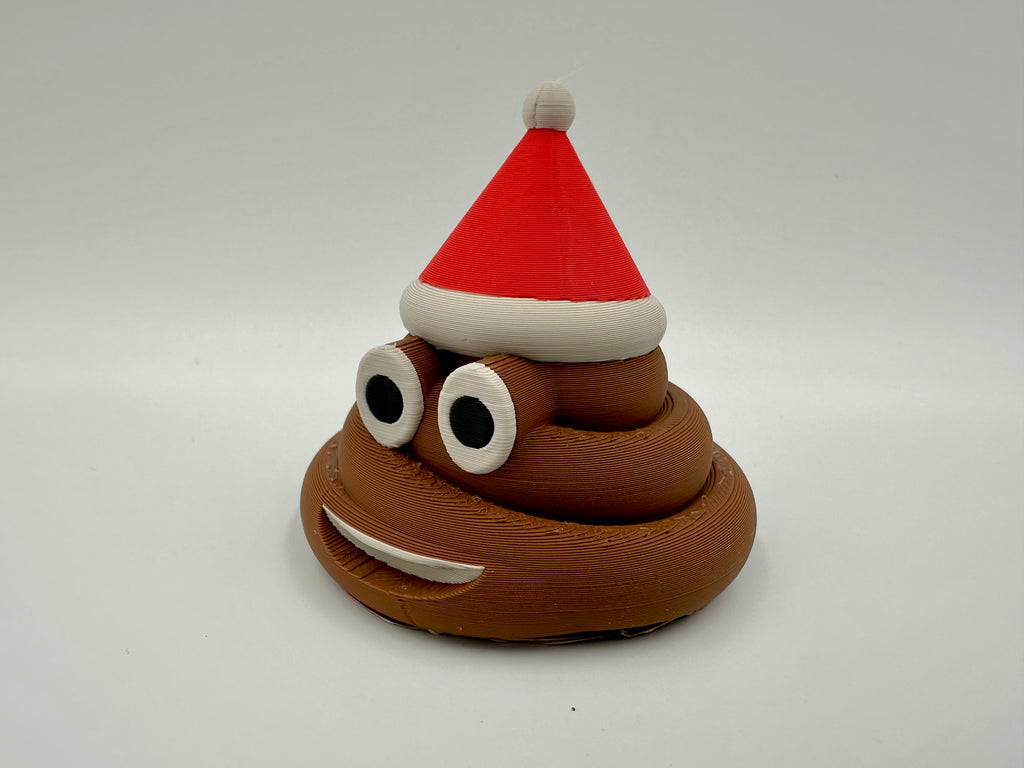 The Christmas Poop Emoji