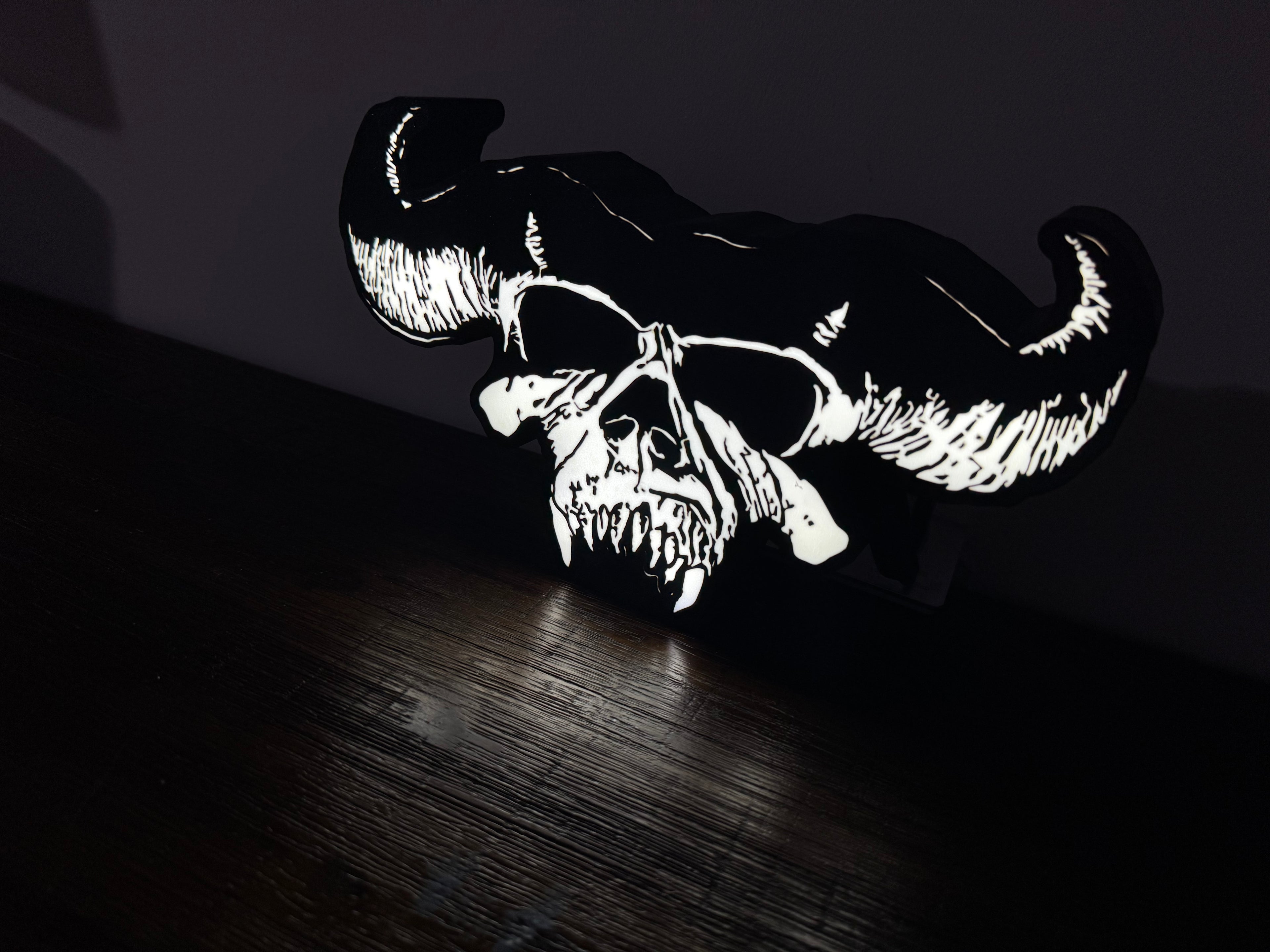 Danzig Skull / Misfits - Light up Sign