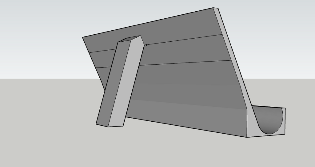large ipad/tablet/display viewing holder