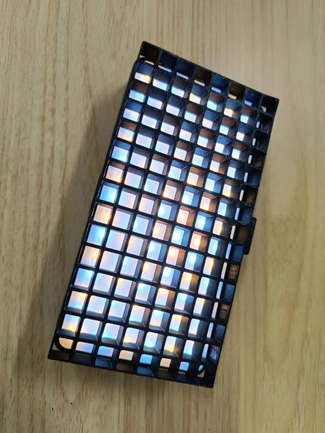 便携补光灯栅格控光板