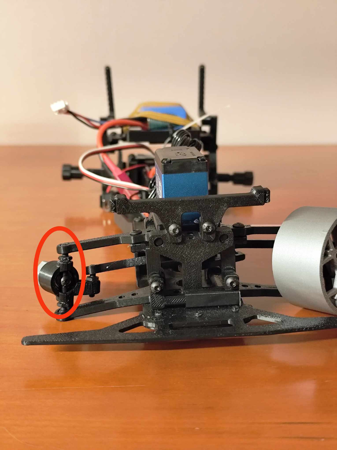 F axle for 1/10 Mini Size Drift Chassis (RDD1)