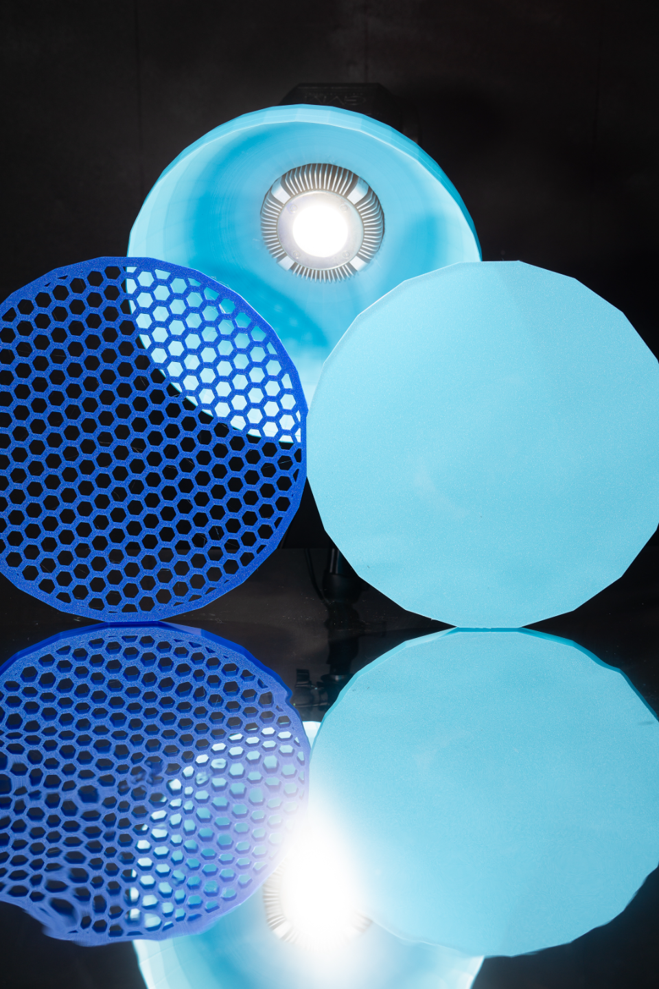 10inc Bowens Reflector Dish with Grid and Diffuser