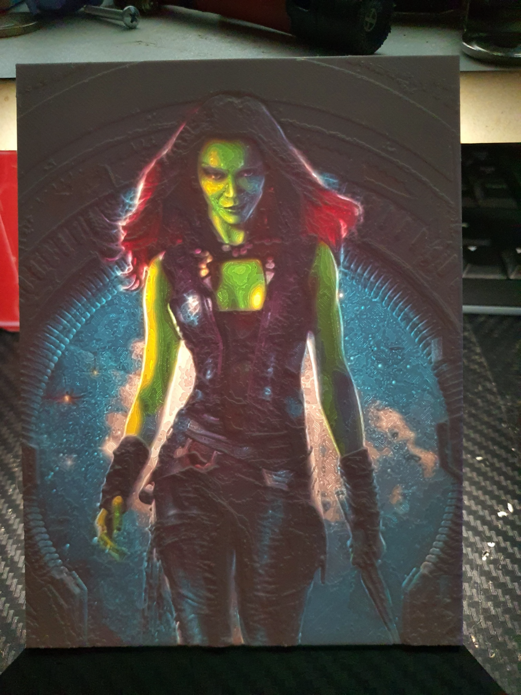 Gamora Lithophane PLA CMYK Lithophane Bundle