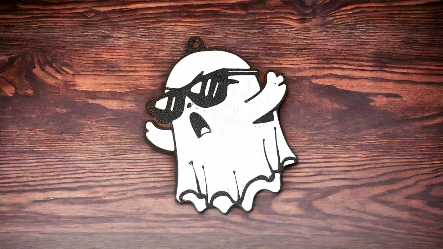 Mad Ghost Keychain