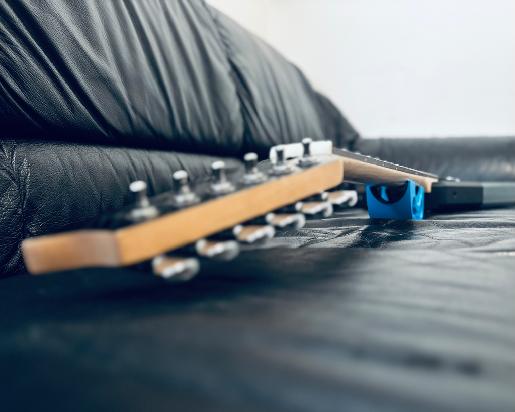 Guitar Neck Stand with Rubber Inserts Neckrest