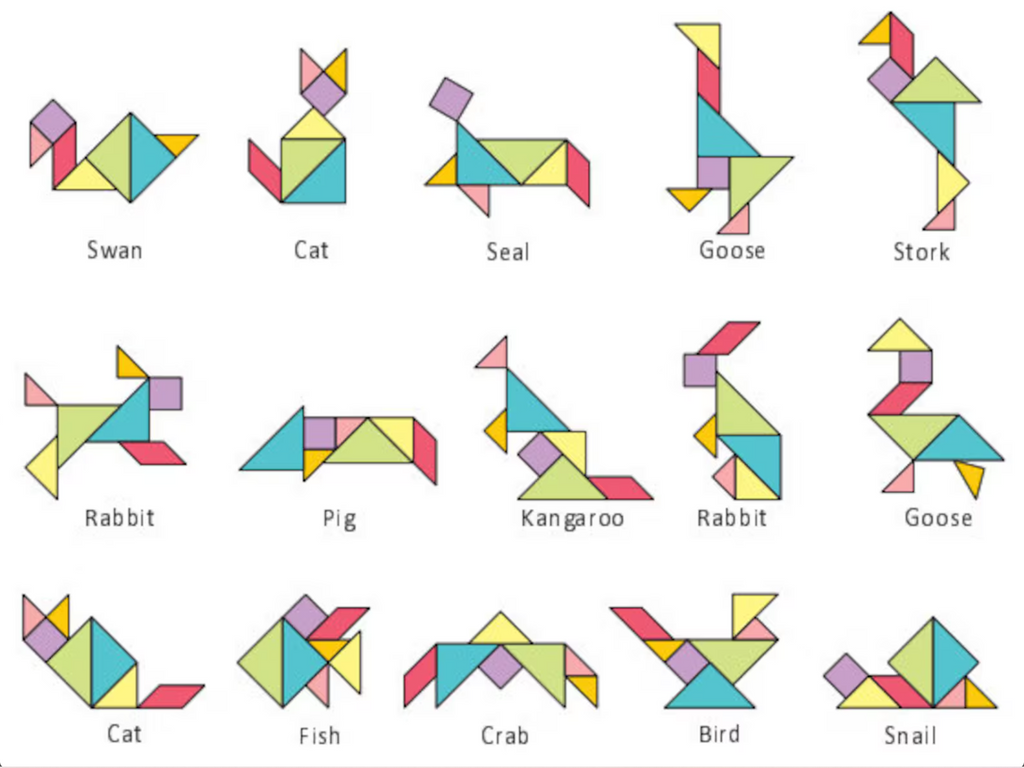 Tangram Kitcard 30 minute print