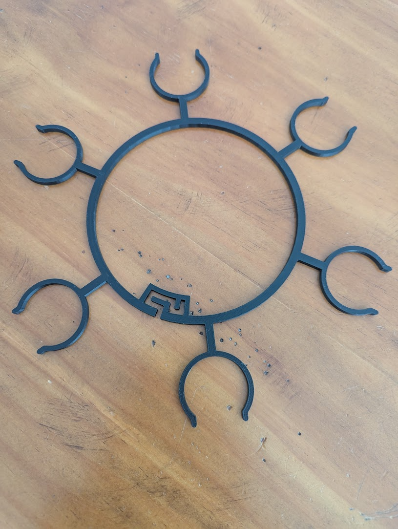 Windchime clip / muter