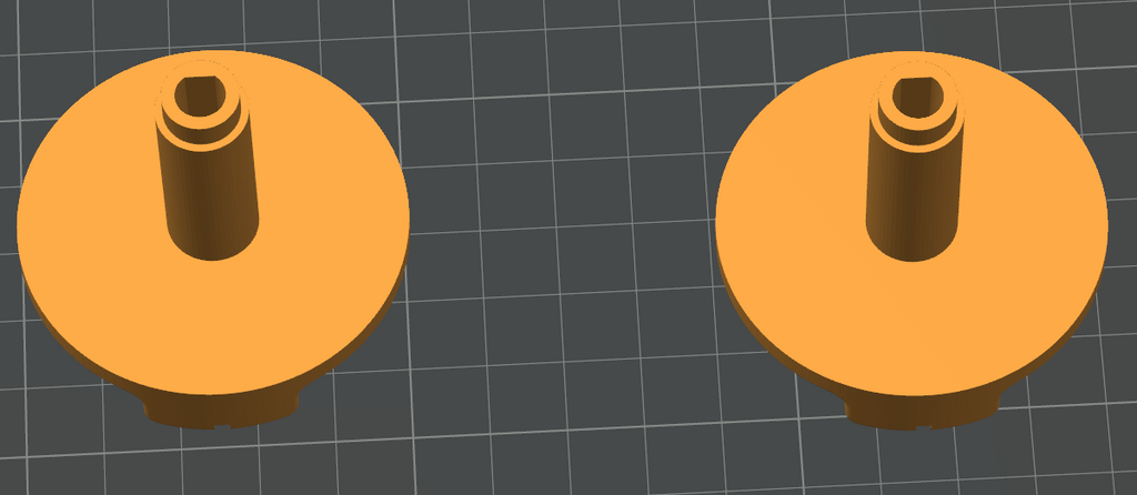 stove knob pair