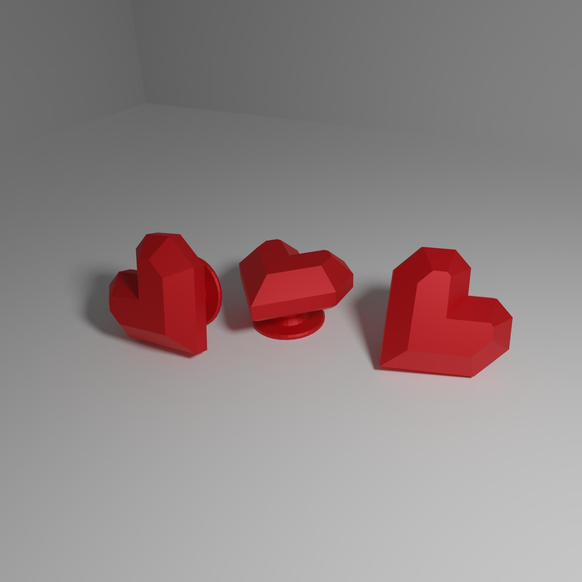 Crocs pin heart