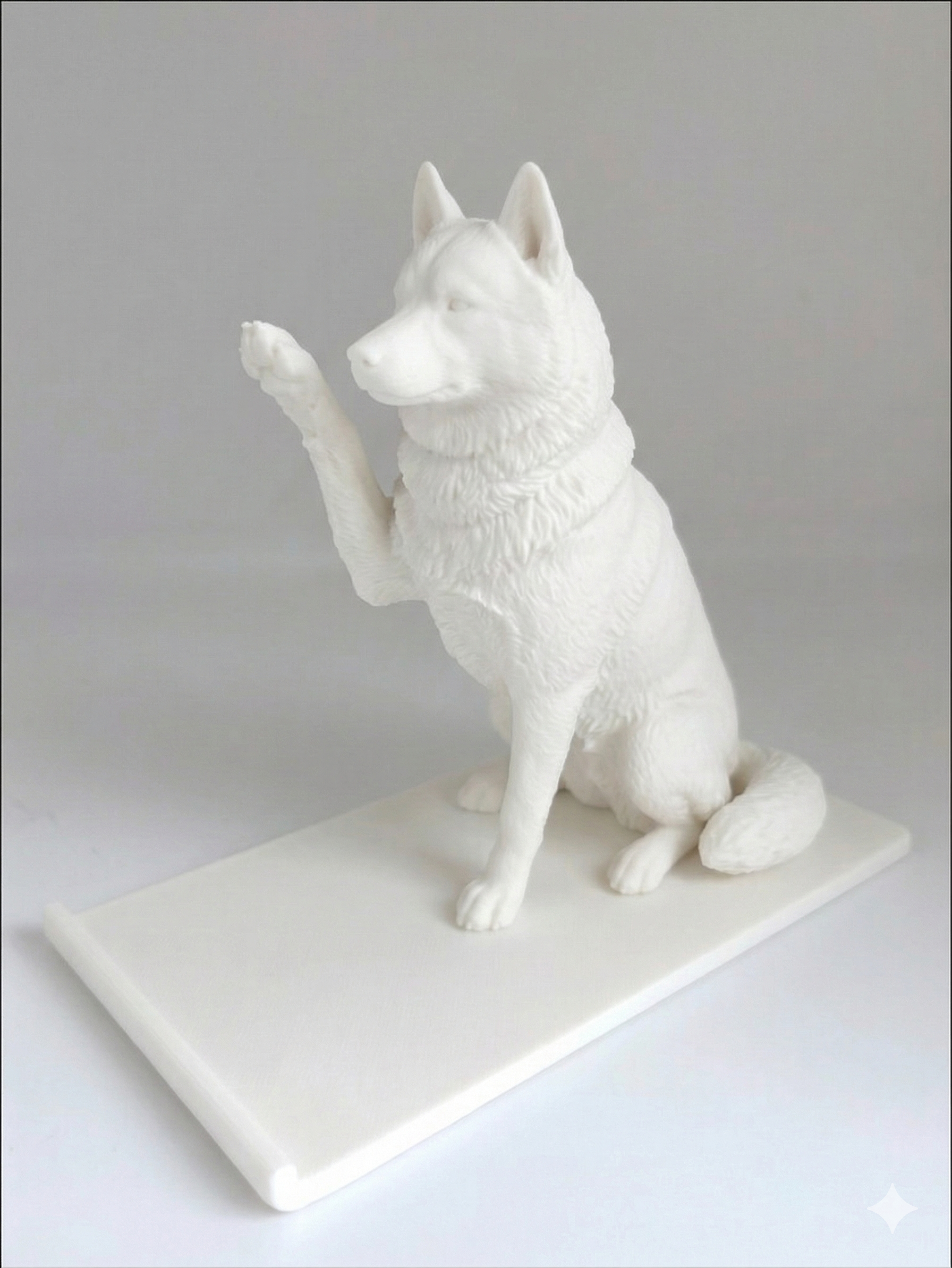 Siberian Husky Dog Phone Stand