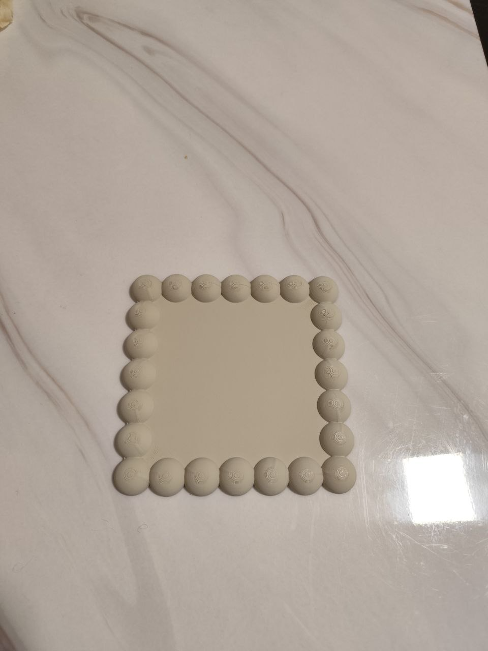 Aesthetic bubbles rect tray container storage