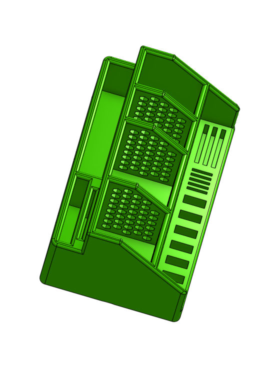 Rugged Gridfinity Desktop Organiser With Usb Storage V2.0 (Gridfinity)