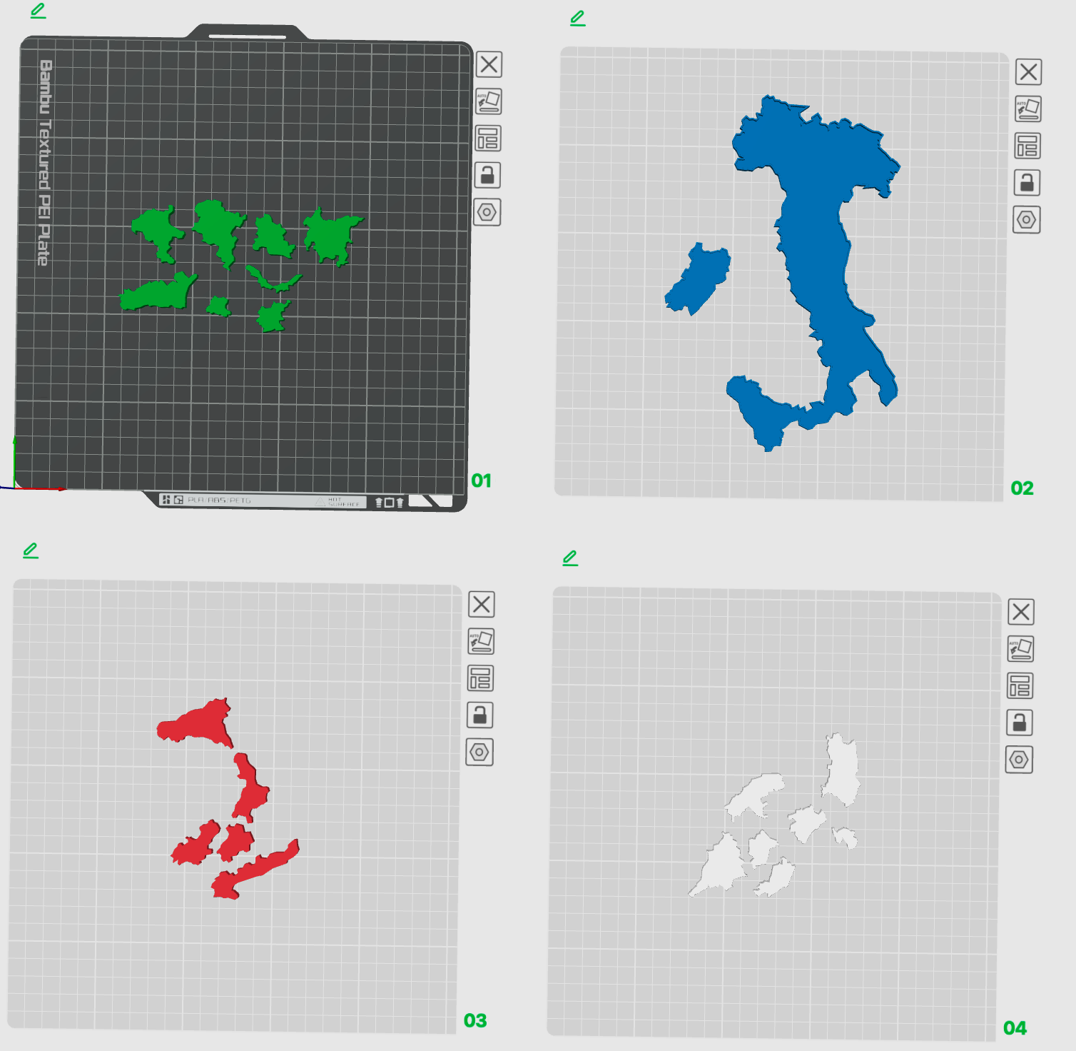 Regioni d'Italia in 3D Puzzle