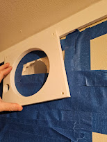 Flexit Muto 100 spacer for flush fitment on wall molding