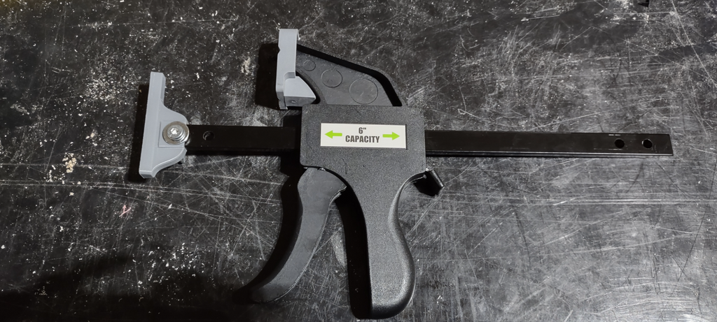 Dovetail Jaw PITTSBURGH 6 in. Ratcheting Bar Clamp